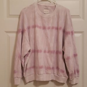 Tye dyed American eagle sweatshirt